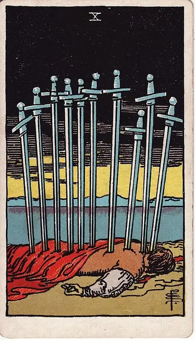 Ten of Swords
